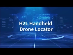 1.5km Handheld Radio Frequency Anti Drone System Low Error 700+ types of commercial drones.