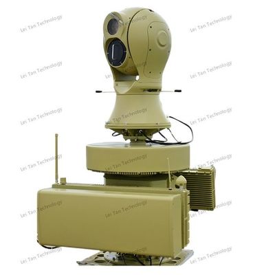Multi-sensor all-round bescherming UAV radarsystemen bewaken kritieke zones